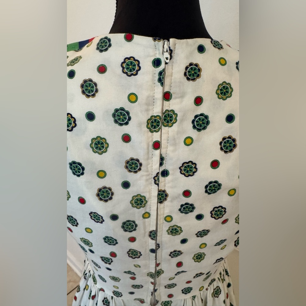 Multicolor Patterned Maxi Dress - Picture 5 of 6